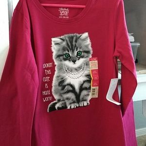 Kids long sleeve tee